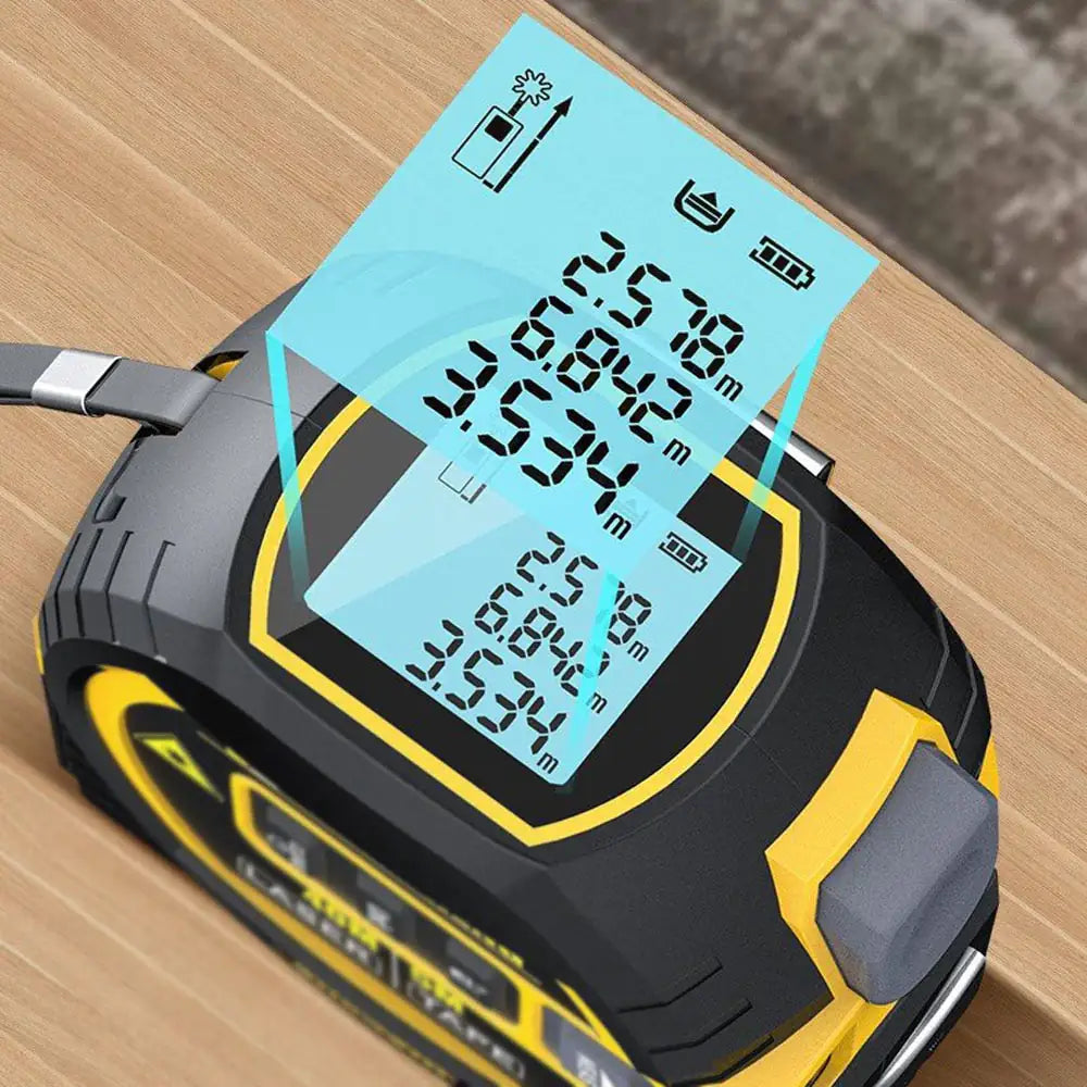 3 In 1 Laser Tape Measure